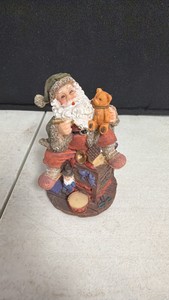 Ks Collection Santa in Action Resin Figure