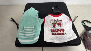 Lot of 2 Dog Outfits (Extra Extra Small)