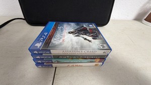Lot of 4 PS4 Games