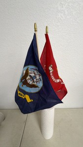 Lot of 2 United States Military Flags