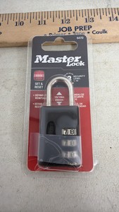 Master Lock 647D - Set-Your-Own Combination Luggage Lock