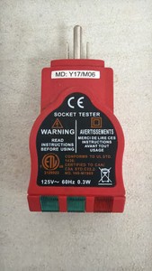 ALLOSUN EM9807 GFCI Receptacle Tester