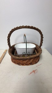 Lot of 3 Decorative Containers