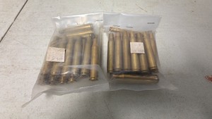 Lot of .270 Winchester Brass Cartridge Cases - 40 Total