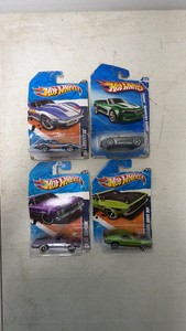 Lot of 4 Hot Wheels Die-cast Cars