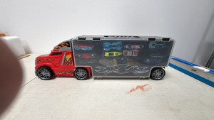 JOYIN 21" Transport Car Carrier Toy Truck W/ 28 Assorted Cars