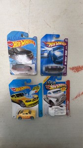 Lot of 4 Hot Wheels Diecast Cars