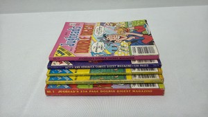 Lot of 5 Archie Digest Library Comics Digest Magazines