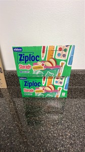 Ziploc storage quart size bags