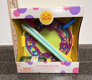 Giant bubble wand set