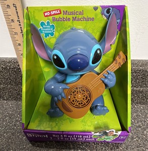 Brand new Stitch themed Musical bubble machine
