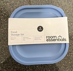 Three pack food storage set