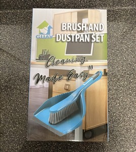 Brush and dust pan set